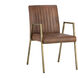 Homer Bravo Cognac Dining Armchair